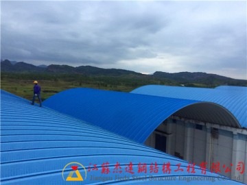 江西贛州寧都縣倉間罩棚項目